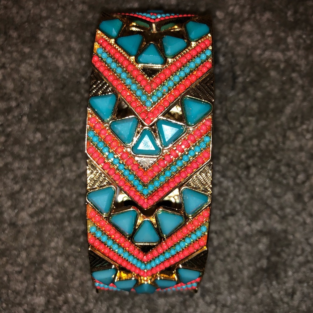 Multicolored Tribal  Bracelet